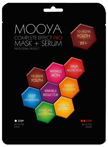 MOOYA COMPLETE EFFECT 10 SIGNS OF YOUNG SKIN MASK + SERUM
