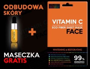 ZESTAW IST SKONCENTROWANE SERUM + MASKA KONCENTRAT GRATIS ODBUDOWA SKÓRY