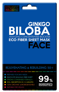IST BOOSTER MASK GINKGO BILOBA – Skoncentrowana Maska do Twarzy na Płacie - Odżywienie i Odbudowa Cery Dojrzałej 50+