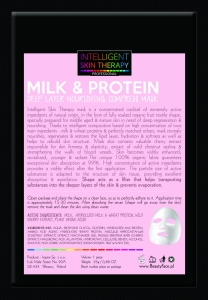 INTELLIGENT SKIN THERAPY PRO SILNIE ODŻYWIAJAJĄCACO REGENERUJĄCA MASKA Z MLEKIEM I PROTEINAMI 