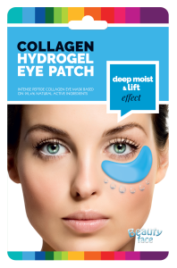 5 SZTUK BEAUTYFACE NAWILŻAJĄCO UJĘDRNIAJĄCE KOLAGENOWE PŁATKI POD OCZY Z ALGAMI MORSKIMI 
