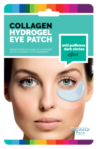 5 SZTUK BEAUTYFACE WYGŁADZAJĄCE KOLAGENOWE PŁATKI POD OCZY PRZECIW CIENIOM I OPUCHLIŹNIE