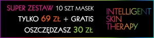 INTELLIGENT SKIN THERAPY PRO ZESTAW NATURALNE NAWILŻENIE - KOMPOZYCJA 5 MASEK NA EKO TKANINIE (1)