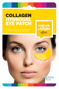 BEAUTYFACE ODMŁADZAJĄCO ROZŚWIETLAJĄCE KOLAGENOWE PŁATKI POD OCZY Z DIAMENTAMI I ZŁOTEM