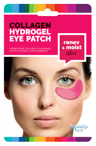 BEAUTYFACE REGENERUJĄCO NAWILŻAJĄCE KOLAGENOWE PŁATKI POD OCZY Z CZERWONYM WINEM
