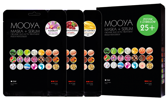 MOOYA ZESTAW ZABIEGÓW DLA SKÓRY 25+